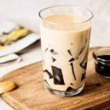 仙草奶茶嫩凍，特大杯