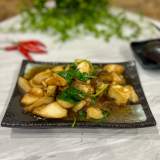 三杯杏包菇 KING OYSTER MUSHROOM WITH THREE-CUP SAUCE