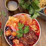 麻辣鴨血套餐