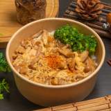 雞腿排親子丼