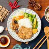 香滷豆包便當（全素請備註）