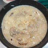 香菇牛肉粥