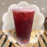 洛神水蜜桃果冰茶